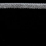 Black (Silver Braid)