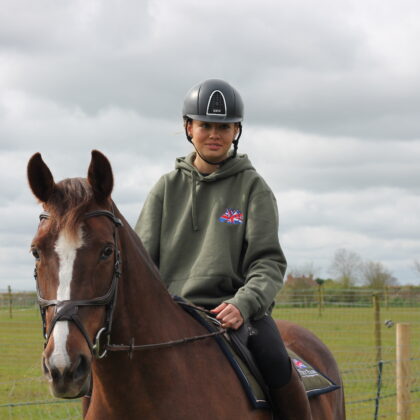 Olive Hoodie with Polypad logo